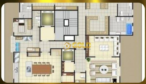 Apartamento Com 3 Dormitórios À Venda, 346 M² Por R$ 2.200.000 - Centro - Americana/sp - Ap0275