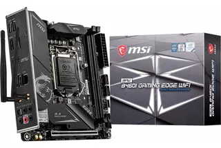 Msi Mpg B460i Gaming Edge Wifi Motherboard Lga 1200