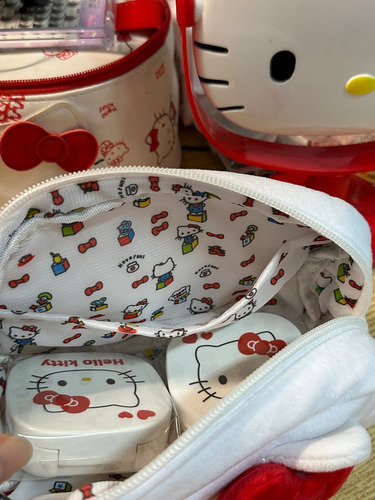 2 Piezas, Gran Capacidad Hello Kitty Plush Mochila