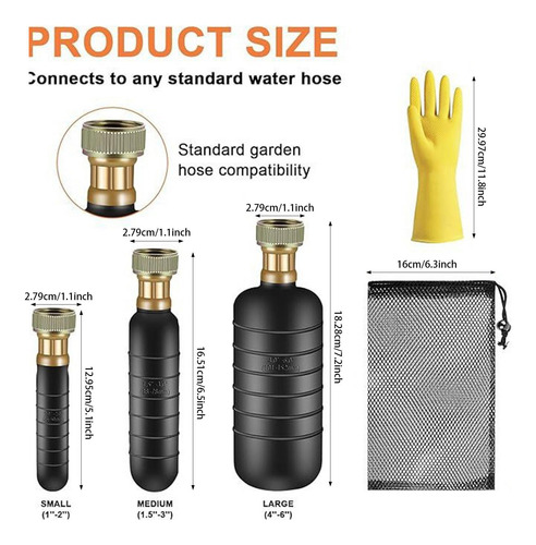 Drene El Kit De Vejiga Con Guantes Y Bolsa De Almacenamiento