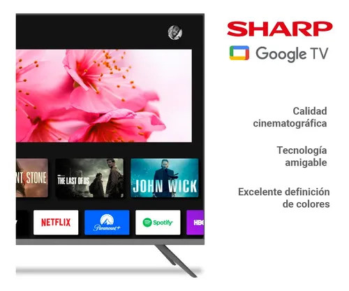 Tv Sharp Aquos 65 Con Google, La Mejor Opcion