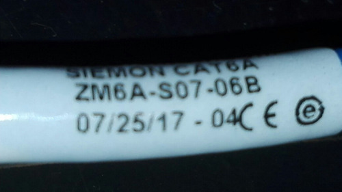 Patch Cord Siemon Cat 6a 7 Pies Seminuevo