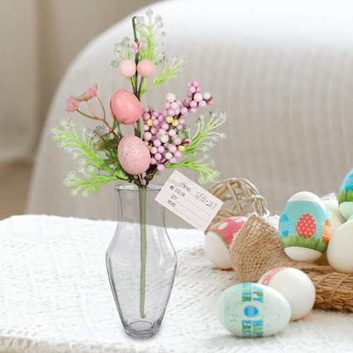 Juego De Decoración De Huevera Con Púas Florales Estilo B