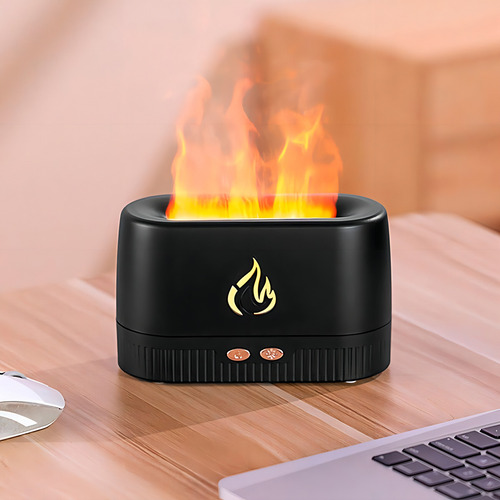 Humidificador de aire, difusor, aceite esencial, control de llama