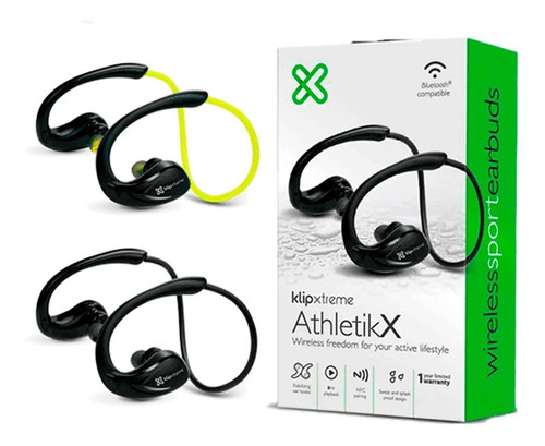 Klip Xtreme Headset - Bluetooth Sport  Athletik X