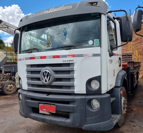 Imagem 12 de 15 de Volkswagem 17-190 4x2 Ano 2014 Munck Madal Palfinger 15.50