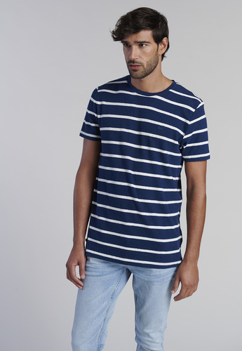 Poleras Rayas Pasadena Azul Ss2025 Ferouch