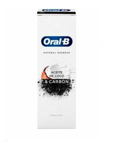 Pasta Dental Blanqueadora Oral B Gel Carbon Activo 102 Grs