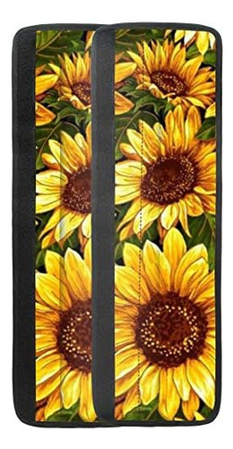 Snilety Retro Sunflower 2 Uds Cubiertas De Manijas De Puerta