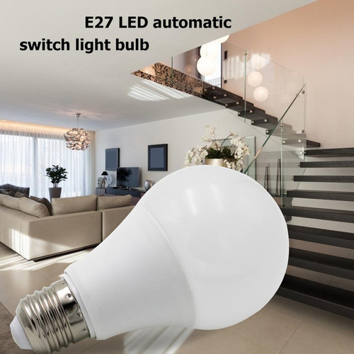Lámpara Led Con Control De Sensor De Luz Y Sonido, Sensor In