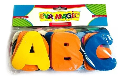Combo 52 Letras Mayusculas Y 50 Numeros Del 0 Al 9 Goma Eva