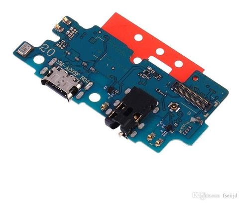 Imagem 6 de 7 de Conector Carga Placa Usb Microfone A20 A205f Flex Original