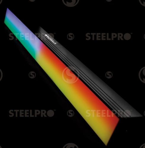 Imagen 4 de 7 de Barra Led Profesional Rgb 3 En 1 Full Color Ice Steelpro