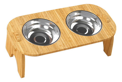 Cuencos Elevados, Comedero Para Gatos, Cuencos Tazón Doble