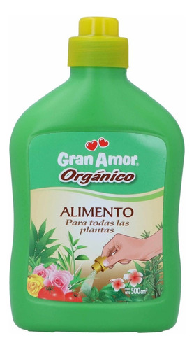 Gran Amor Alimento Orgánico Para Plantas 500cc