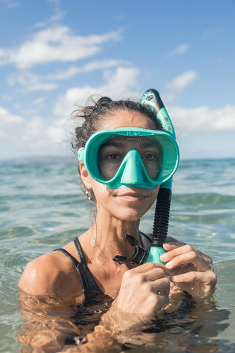 Visor Cressi Musa Para Buceo Y Snorkeling Color Negro