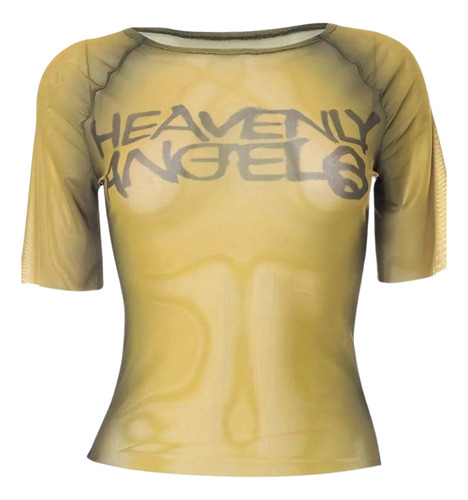 Top Translúcido Heavenly Angels Importado