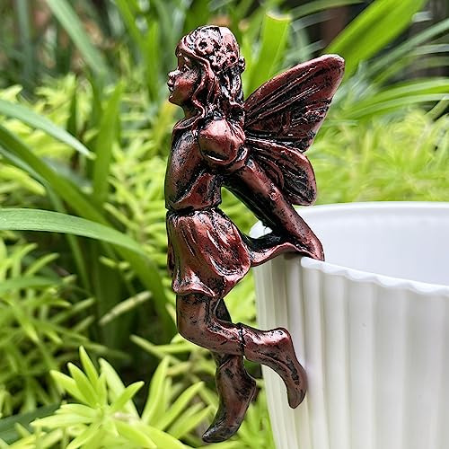 Qiansheng Jarpsiry 4 Pcs Figuras De Hadas En Miniatura Macet