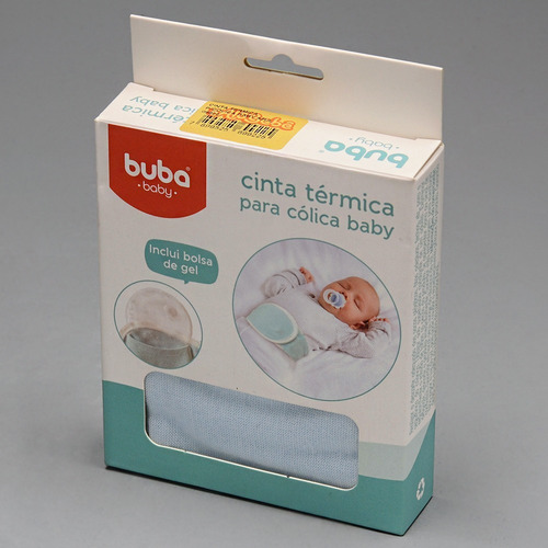 Imagem 2 de 7 de Cinta Térmica Para Cólica Bebe Com Bolsa De Gel Gases Buba