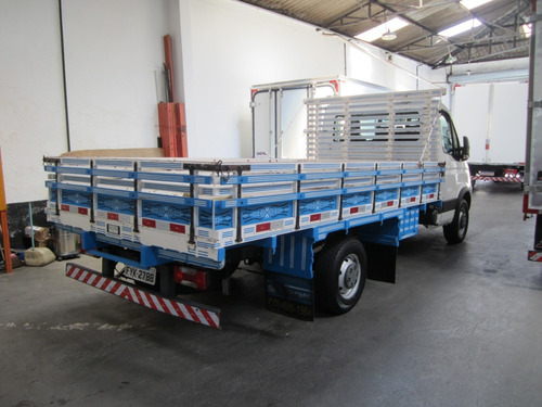 Iveco Daily 35s14 Ano 2018 Carroceria Madeira