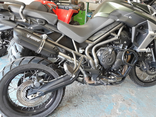 Ponteira Esportiva Tiger 800cc Logo Laser Mw Preta