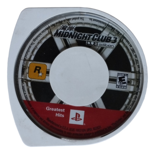 Midnight Club Edition Dub Psp (Usado)