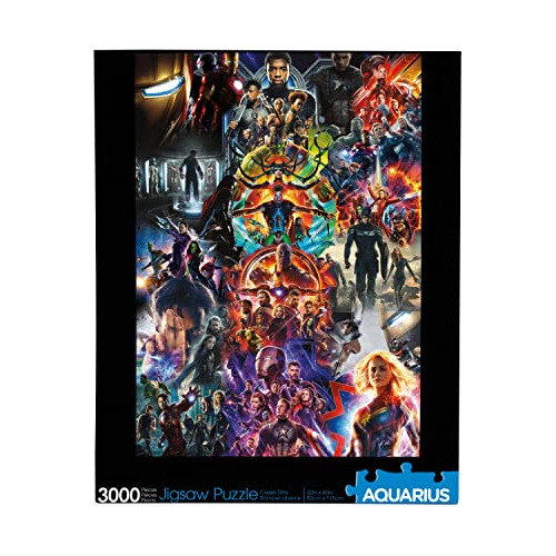 Aquarius Marvel Avengers Collage (3000 Pedazo Tmrh8