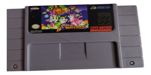 Videojuego Snes Super Bomberman 3 Repro