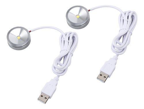 Cable Led De 4.2 Pies Con Enchufe Usb Redondo Para Pantalla