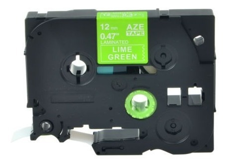 Imagen 2 de 5 de 8pk Tze-mqg35 Blanco En La Cinta De La Etiqueta Verde De Cal