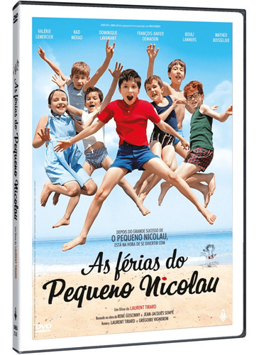 Dvd As Férias Do Pequeno Nicolau - Laurent Tirard - Lacrado