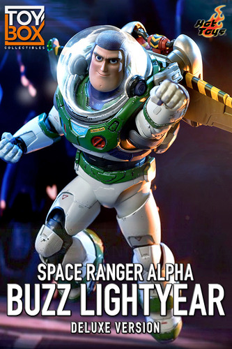 Space Ranger Alpha Buzz Lightyear Deluxe 1/6disney Hot Toys (Usado)