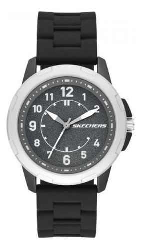 Reloj Para Hombre Skechers Manitoba Sr5181 Negro