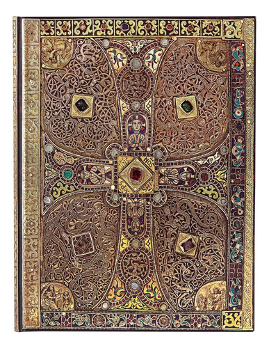 Caderno Paperblanks 23x18cm Pautado Capa Flex Lindau Gospels