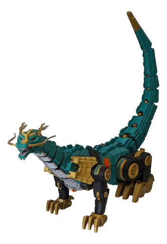 Mega Dragon Simil Power Rangers Serpentera 35cm