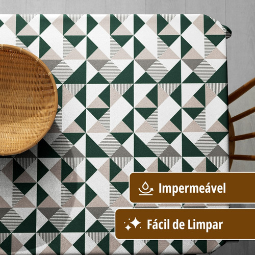 2 Toalhas Mesa Plástica Térmica Fusion Vd 2 Lugares 70 X 70