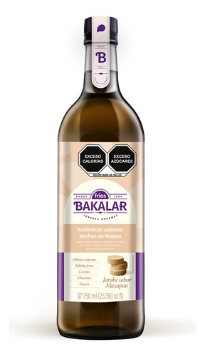 Jarabe Mazapán Fríos Bakalar 750ml