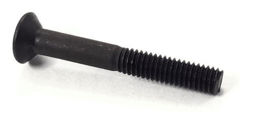 Parafuso Allen Cabeça Chata M4 X 30mm Oxidado Preto - 20 Pçs