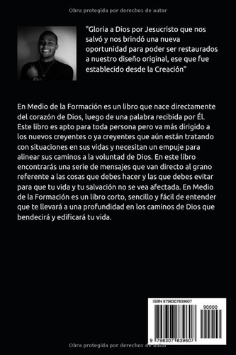 En Medio De La Formacion: Mensajes Que Daran Forma A Tu Vida