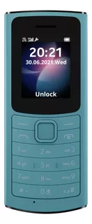 Nokia 110 4G 128 MB aguamarina 48 MB RAM