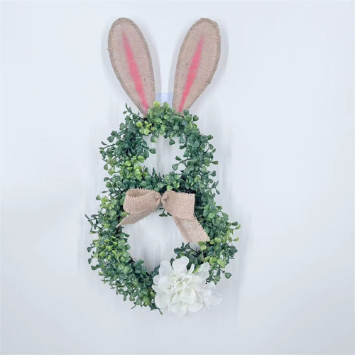 Foto Con Forma De Corona De Conejo De Pascua Para Colgar En