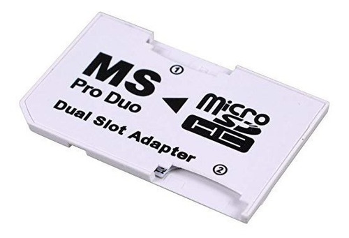 Adaptador Dual De Micro Sd A Memory Stcik Pro Duo Psp 