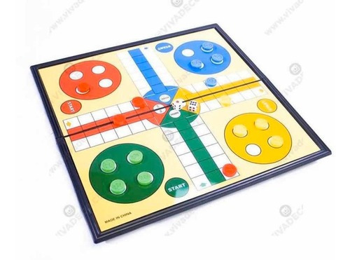 Juego De Mesa Ludo Magnético Vivadeco