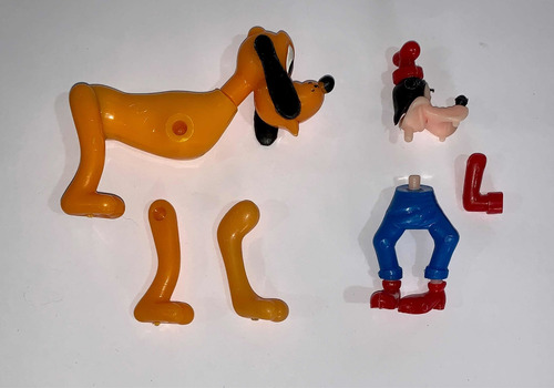 Piezas De Mini Figuras Disney Nesquik De Los 80s (Usado)