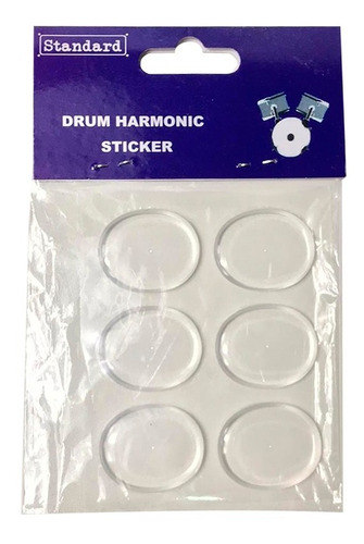 Imagem 4 de 5 de Gel Abafador P/ Pele Tambores Standard Drum Harmonic Sticker