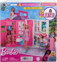 Comprar Barbie Juego De Casa De Muñecas Casa De Escapada Con 4 Areas
