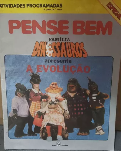 Antigo Jogo Da Família Dinossauro