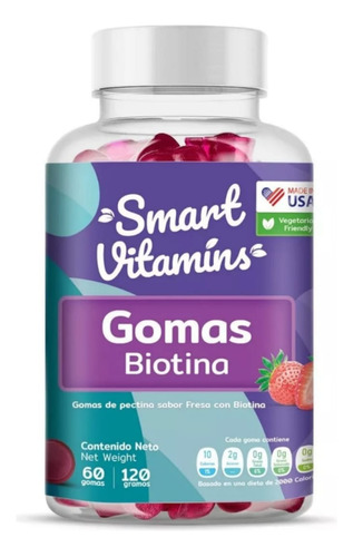 Biotina 10000mcg Americana Smart - Unidad a $867