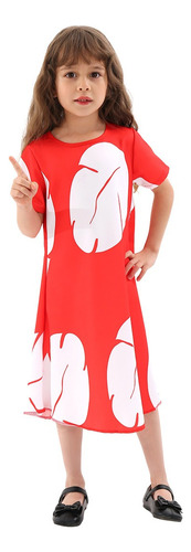 Lilo Cos Ropa Niños Cosplay Fiesta De Navidad Actuación Disf