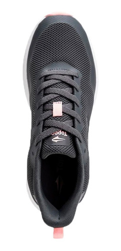 Imagen 4 de 6 de Zapatilla Topper Running Mujer Strong Pace Ill Gris-rosa Cli